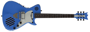Blue Electrophonic Guitar