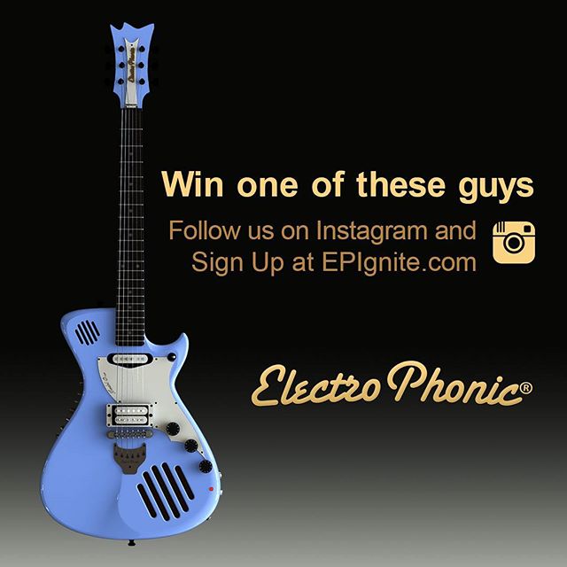 Win one of these Electrophonic Guitars