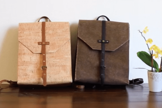 Vince Durden Cork Bags Kickstarter